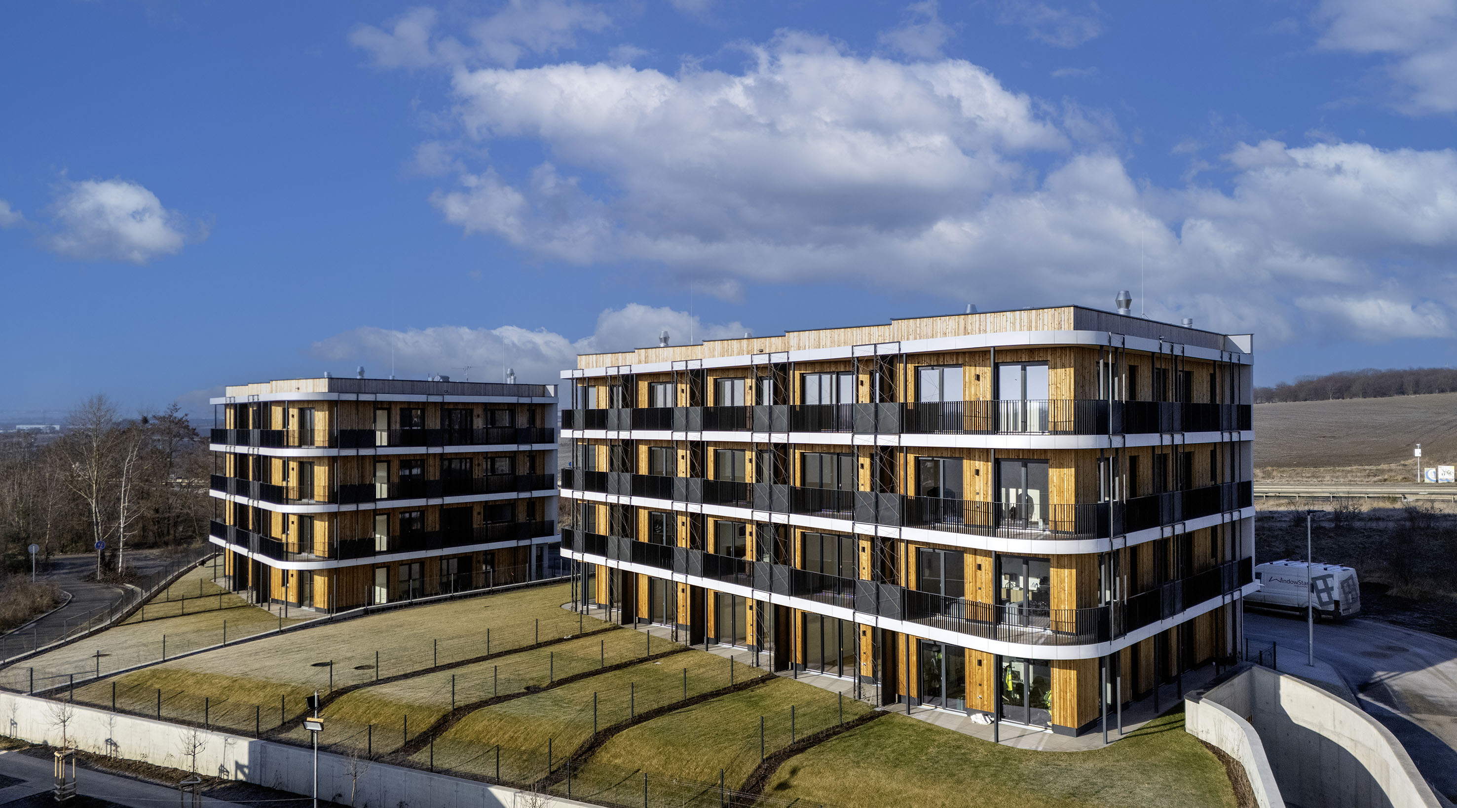 Vícepodlažní dřevostavba TIMBER PRAHA 